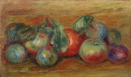 Stilleben med frukt