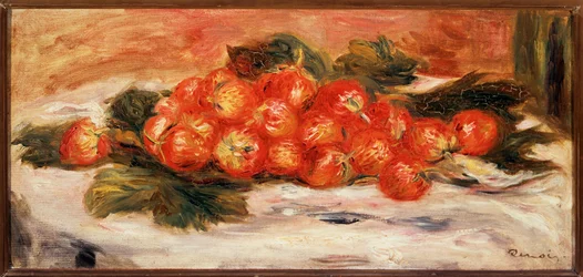 Jordbær (olje på lerret)