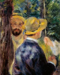 Husken (detalj). Portrett av Norbert Goeneutte, fransk maler (1854-1894)
