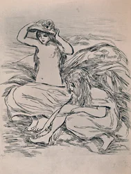 To badende, 1946