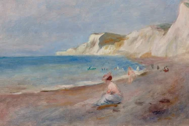 Varengeville Beach; La Plage de Varengeville, ca. 1880