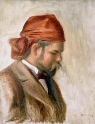 Vollard med et rødt skjerf