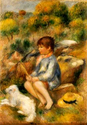 Ung gutt av en bekk, 1890