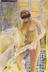 After the Bath, ca. 1933 (gouache)