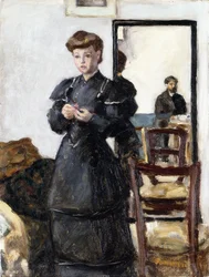 Interiør, ca. 1905 (olje på lerret)