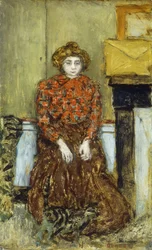 Marthe, ca. 1896 (olje om bord)