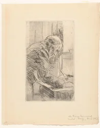 Portrett av kunstneren Edouard Vuillard