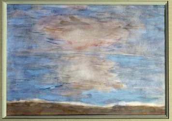 Himmel og hav-maleri av Pierre Bonnard (1867-1947) Privat samling fra 1900-tallet