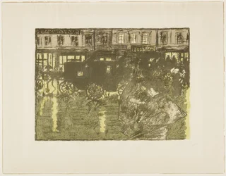 Street at Night in the Rain, ca. 1896-1897 (publisert 1899)
