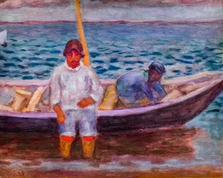 Fiskerne, ca. 1907 (olje på lerret)