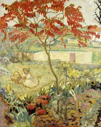 Hagen og det røde treet; Le Jardin a l