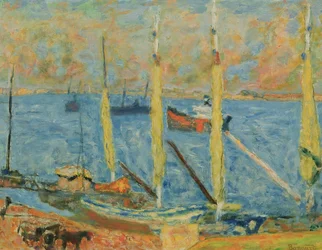 St. Tropez havn, 1930