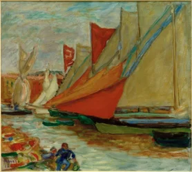 Tørre seil / Seilbåter i Cannes