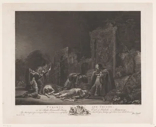 Pyramus og Thisbe Pyramus og Thisbe (tittel på objekt) Principal Paintings of England (serietittel) The Most Capital Paintings in England (serietittel)