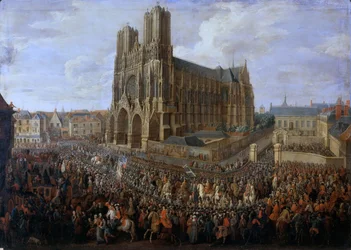Ludvig XVs kavalkade etter hans kroning, 26. oktober 1722