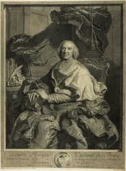 Portrett av kardinal de Fleury