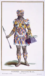 En kvinne fra Honduras, 1780