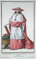 Kardinal Dominique de la Rochefoucauld (1712-1800), fra 