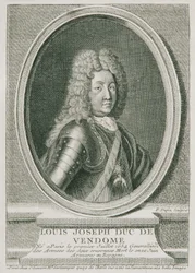 Den franske generalen Louis Joseph Duc de Vendôme