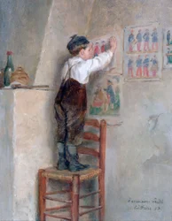 I klasserommet, 1883