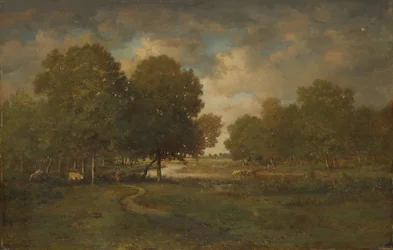 A River in a Meadow, sannsynligvis slutten av 1830-tallet-begynnelsen av 1840-tallet.