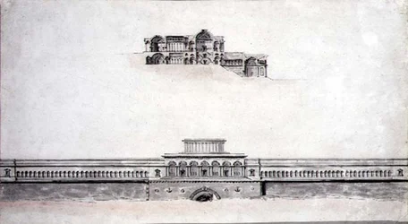 Design for et nyklassisk palass