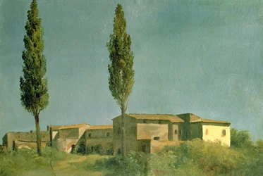 Ved Villa Farnese: De to poplene, ca. 1777