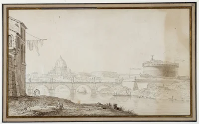 Utsikt over Chateau Saint Ange (Castel Sant