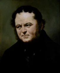 STENDHAL, Portrett 1839 (olje på lerret)