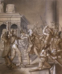 Alexandre Lenoir motsatte seg de revolusjonære da de ønsker å ødelegge graven til den franske kong Ludvig XII ved den kongelige basilikaen Saint Denis i 1793, på tidspunktet for den franske revolusjonen