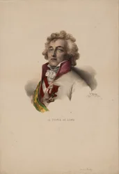 Portrett av Charles-Joseph, Prince de Ligne 1735-1814, 1825