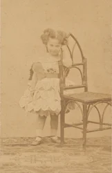 Rustikk stol, 1860-tallet.