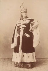 [La Comtesse in Ermine Cape], 1860-tallet.