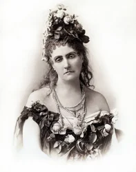 Portrett av grevinne Virginia Oldoini Verasis di Castiglione (1835-1899), fotografi av Pierre Louis Pierson (1822-1913)