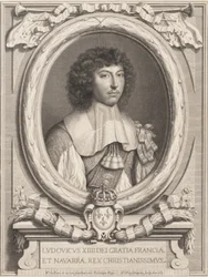Portrett av Ludvig XIV, 1650-1702.