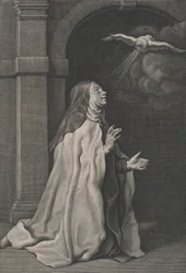 Saint Teresa of Avilas Vision of the Dove, ca. 1650.