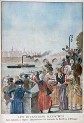 Rådamper Pyroscaphe, 1783, 1900