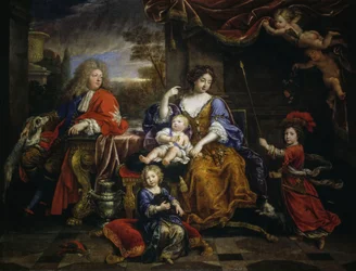 Grand Dauphin av Frankrike og hans familie