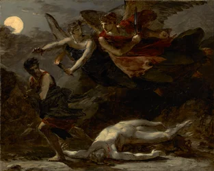 Rettferdigheten og den guddommelige hevnen forfølger forbrytelsen, ca. 1805-6