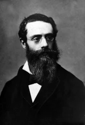 Francis Tattegrain (1852-1915), fransk maler fotografert av Pierre Petit mellom 1880 og 1890, hentet fra samlingen Felix Potin, 500 samtidige kjendiser, Painting France