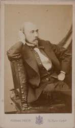 Portrett av komponisten Aimé Maillart 1817-1871.