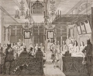King Charles II spiste middag med Lucy Walter
