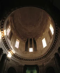 Barokkarkitektur: Chapel of the Old Charite (1679 - 1707), klosteret i Marseille, av arkitekten Pierre Puget (1622 - 1694). Innvendig visning. Marseille, Bouches du Rhone (Bouches-du-Rhone) (13).