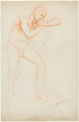 Naken mann