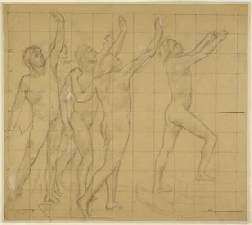 Studie til Sorbonnes halvsirkelformede auditorium (Litteratur, vitenskap og kunst)