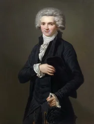 Portrett av Maximilien de Robespierre 1758-1794