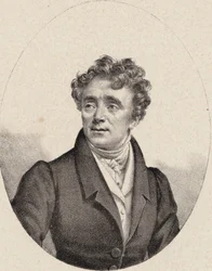 Portrett av operasangeren Louis Antoine Eléonore Ponchard 1787-1866, ca 1835.