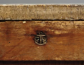 Detalj av en Louis XV-kommode