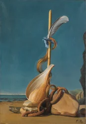 Andromeda-fangen, ca. 1930 (olje på lerret)