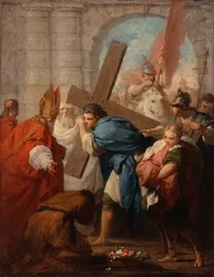 Heraclius som bærer korset, ca. 1728